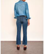 Die blauen Baumwolljeans von Sophia Wilson