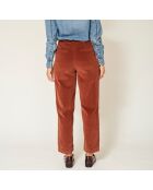 Peacock Soft Corduroy broek van kokoskatoen