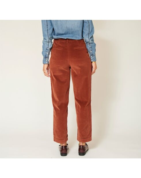 Peacock Soft Corduroy broek van kokoskatoen