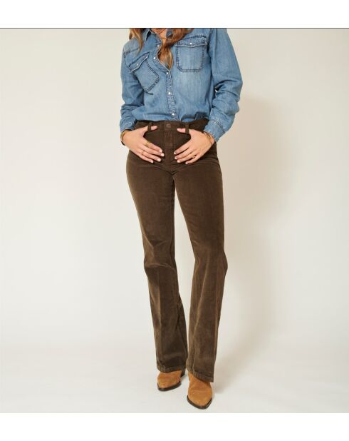 Khakifarbene Baumwollhose The Harley Corduroy