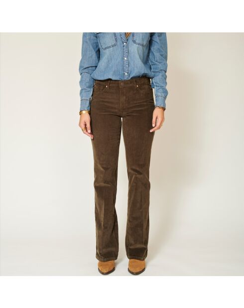 Khakifarbene Baumwollhose The Harley Corduroy