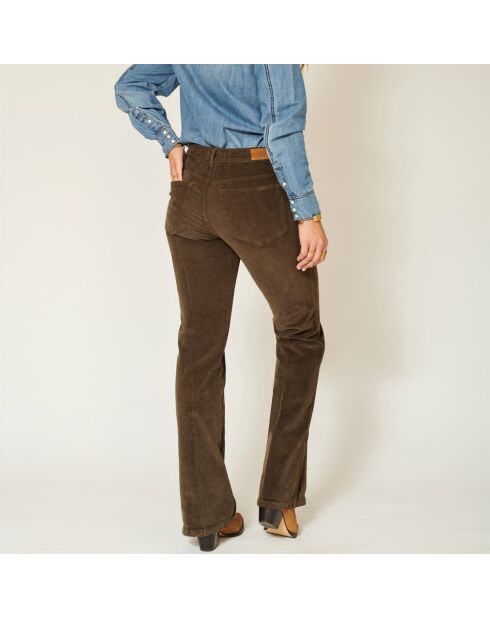 Khakifarbene Baumwollhose The Harley Corduroy
