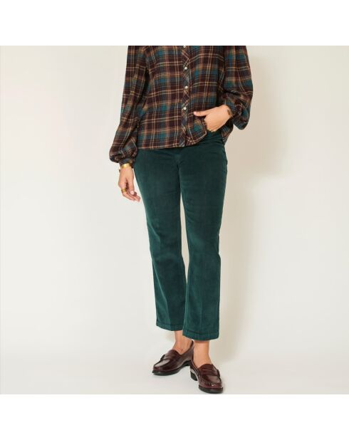De Linda Soft Corduroy Agathe katoenen broek