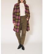 Cappotto in lana Melva multicolor