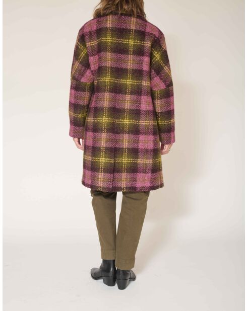 Cappotto in lana Melva multicolor