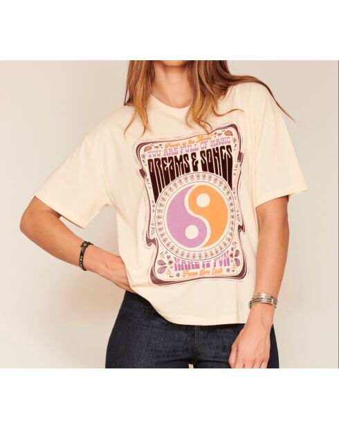 T-shirt Trixy in cotone naturale