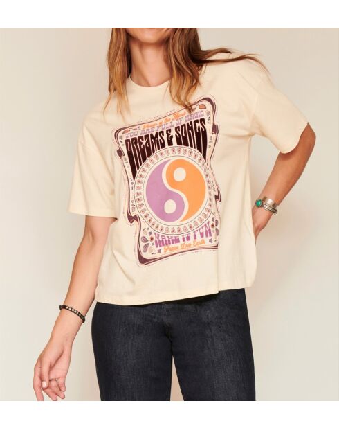 T-shirt Trixy in cotone naturale