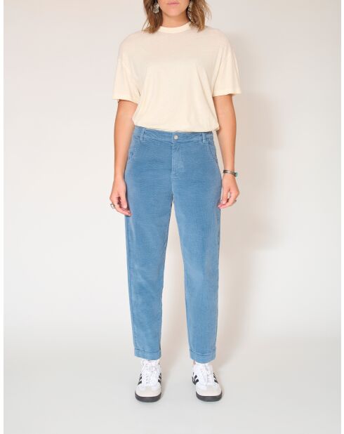 Perrine Soft Corduroy broek van oceaankatoen