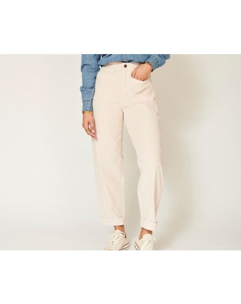 Paradisio New Velvet VL Baumwollhose mit Kreidemuster