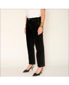 The Morrison Black Denim schwarze Baumwolljeans