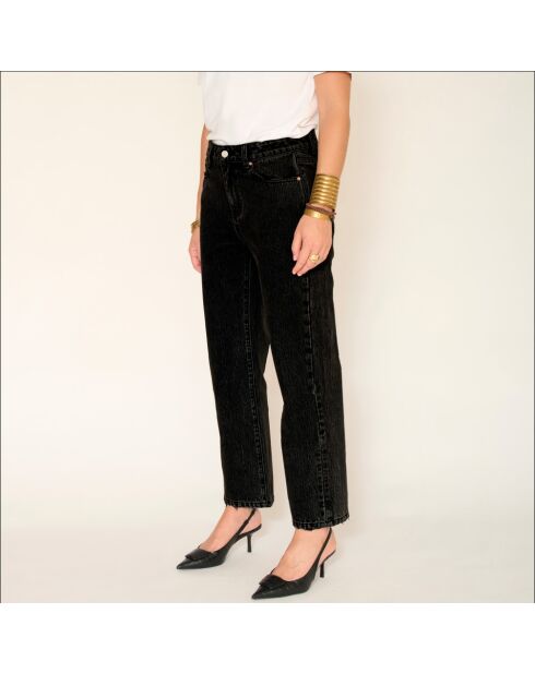 The Morrison Black Denim schwarze Baumwolljeans