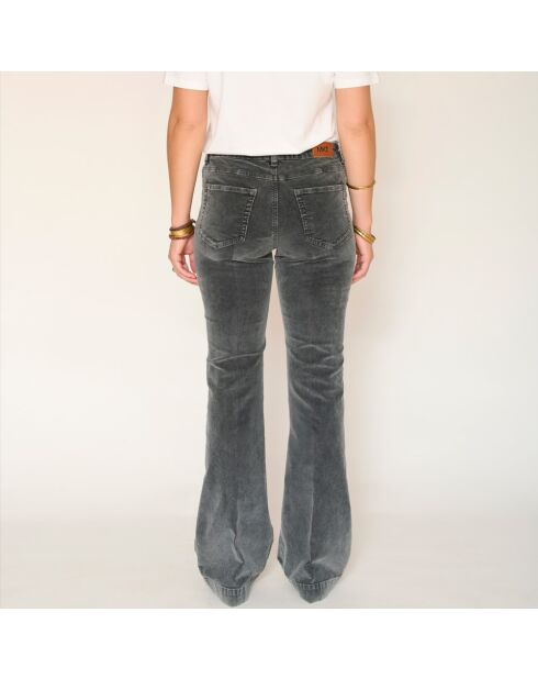 I pantaloni Diana Velvet Vintage in cotone al carbonio