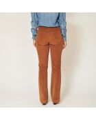 Die Diana Corduroy karamellfarbene Baumwollhose