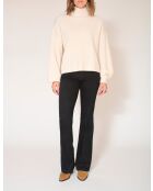 Pull en laine Kori craie