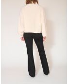 Pull en laine Kori craie