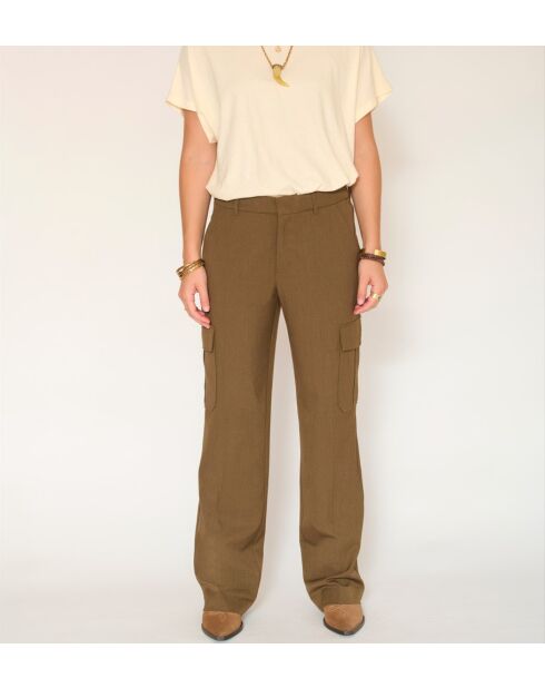 Pantalones Piper khaki