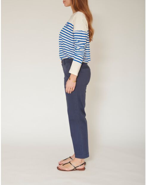 Navyblaue Baumwollhose Picasso