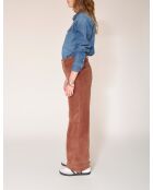 De Jagger Soft Corduroy koffiebroek van katoen