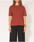 T-Shirt Tully Brick aus Baumwolle