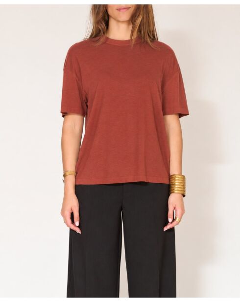 T-Shirt Tully Brick aus Baumwolle