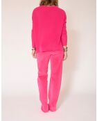 Pull en laine Kourou fushia