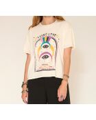 Natürliches Tiago-Baumwoll-T-Shirt