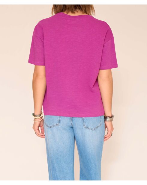 Tilda Doors T-shirt van paars katoen