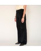 Schwarze Baumwolljeans The Jagger Velvet