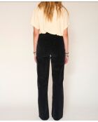 Schwarze Baumwolljeans The Jagger Velvet