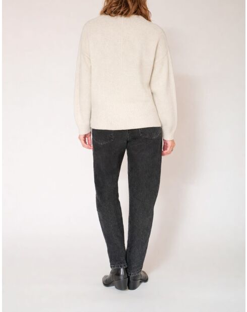 Pull en laine Kalvin craie