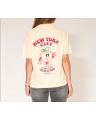 T-shirt in cotone Tabasco naturale