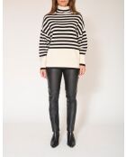 Pull en laine Kura craie