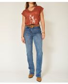 Die blauen Baumwolljeans von Anita Roses