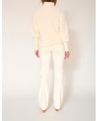 Felpa Keiko craie in cotone