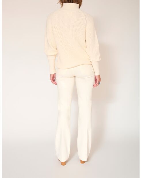 Felpa Keiko craie in cotone