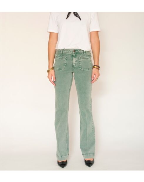 Jeans Diana Pacific Drill in cotone eucalipto