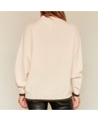 Pull en laine Kami craie