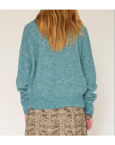 Mintfarbener Pullover Karver
