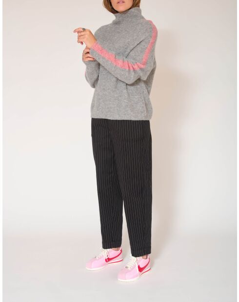 Pull Kynoga gris chine