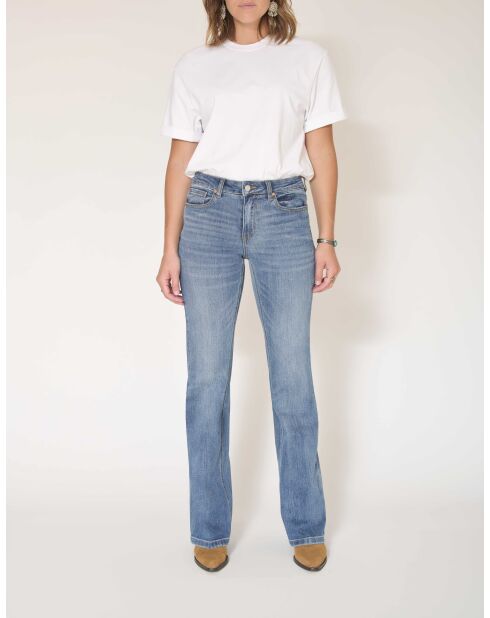 Die blauen Baumwolljeans von Harley Wilson