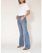 Die blauen Baumwolljeans von Harley Wilson