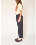 Pigna marineblaue Hose