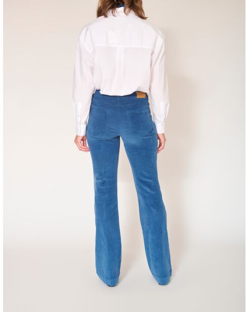De Diana Velvet Chic Pacific katoenen broek