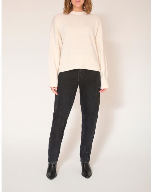 Pullover in lana color gesso Kool