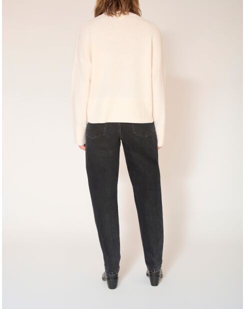 Pullover in lana color gesso Kool