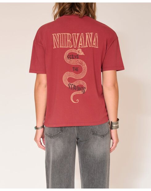 Theia Nirvana Brick T-Shirt aus Baumwolle