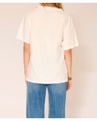 Tierna Blondie T-Shirt aus Baumwolle mit Kreidemuster