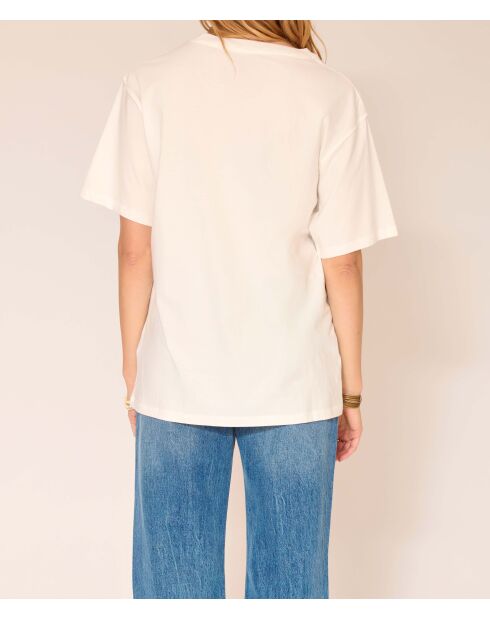Tierna Blondie T-Shirt aus Baumwolle mit Kreidemuster