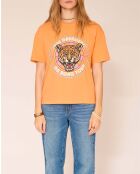 Apricot Twilight Baumwoll-T-Shirt
