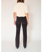 The Harley Soft Corduroy schwarze Baumwolljeans